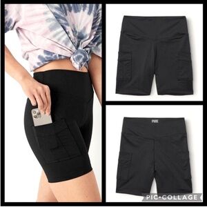 Pink Active Biker Shorts